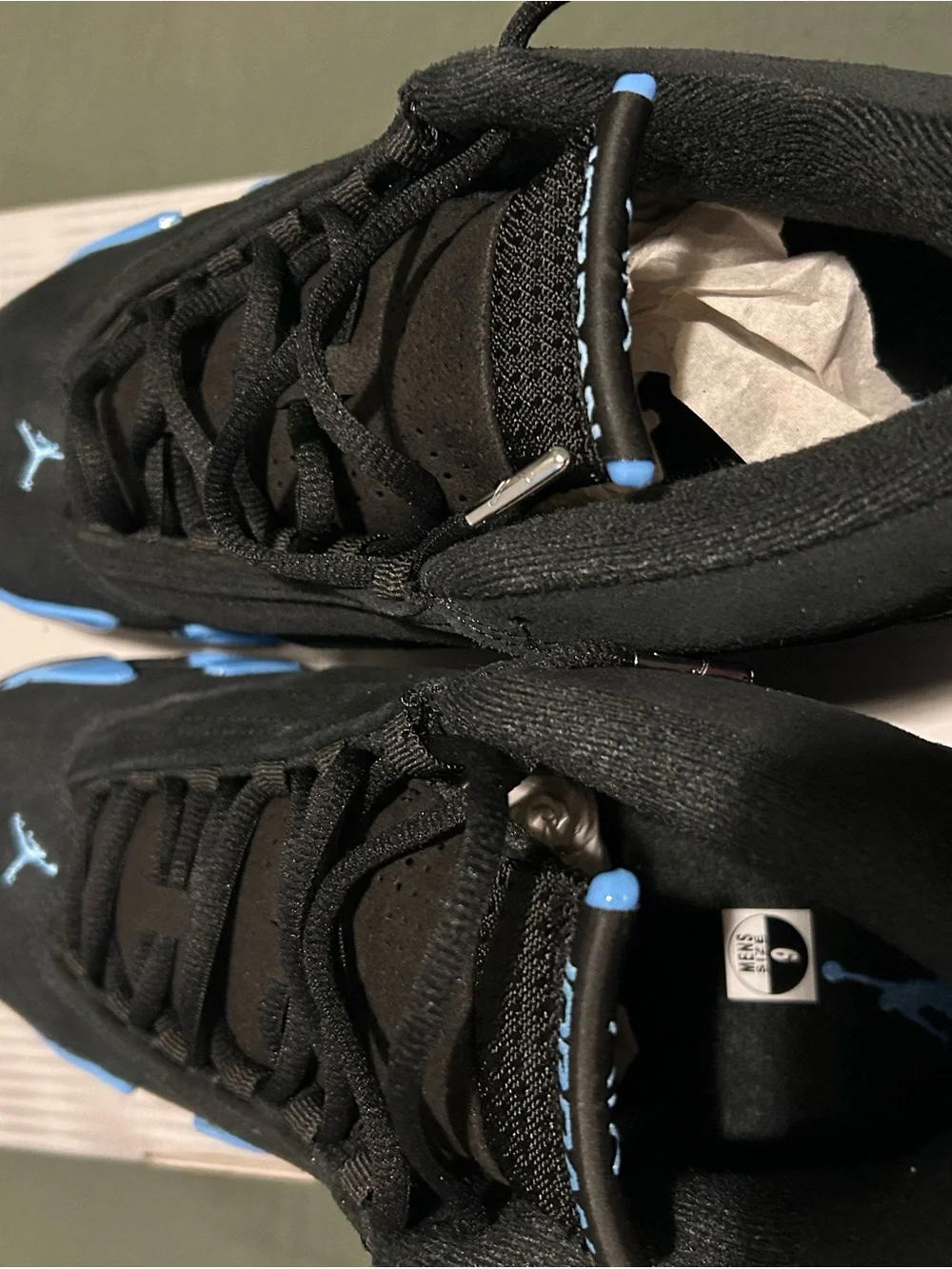 Jordan Air Jordan 14 Retro Black/ University Blue
